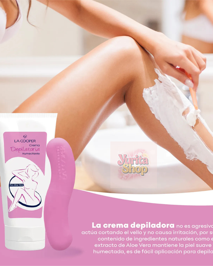 Depiladora Corporal Aloe Vera La Coope
